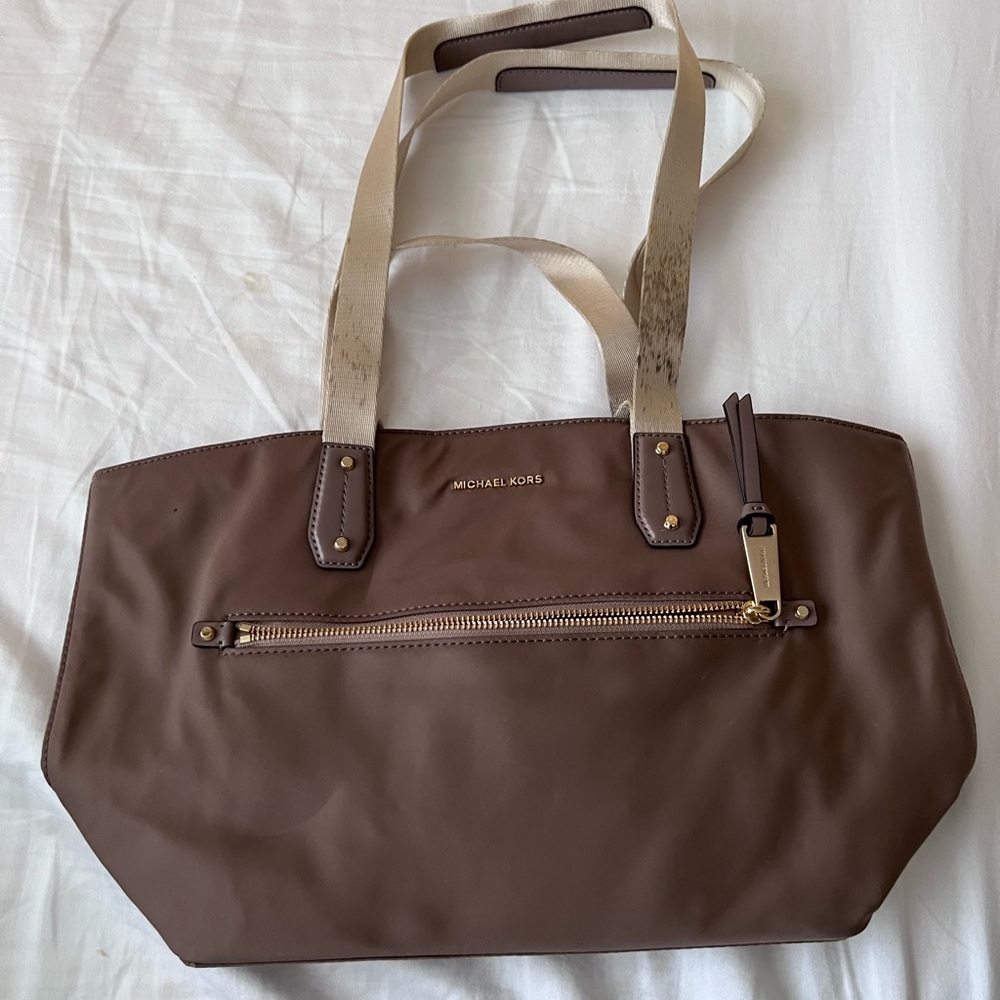 Michael Kors Chocolate Brown Tote Bag